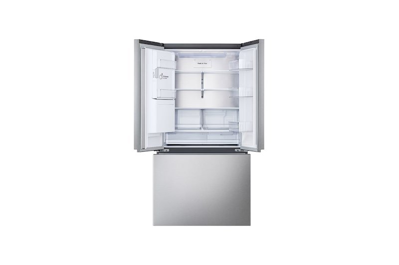 LF24WZP62S - REFRIGERATORS - LG - French 3-Door - Stainless Steel - Open Box