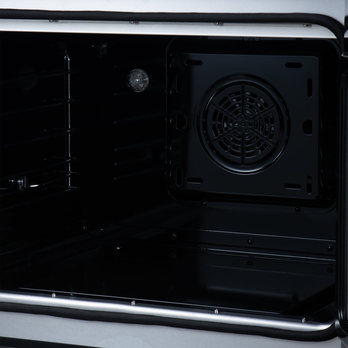 Torino French Door 30 Inch Induction Range with Air Fryer, Air Sous Vide & True Convection, Dual Broiler, Black - BonPrix Électroménagers