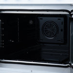 Torino French Door 30 Inch Induction Range with Air Fryer, Air Sous Vide & True Convection, Dual Broiler, White - BonPrix Électroménagers