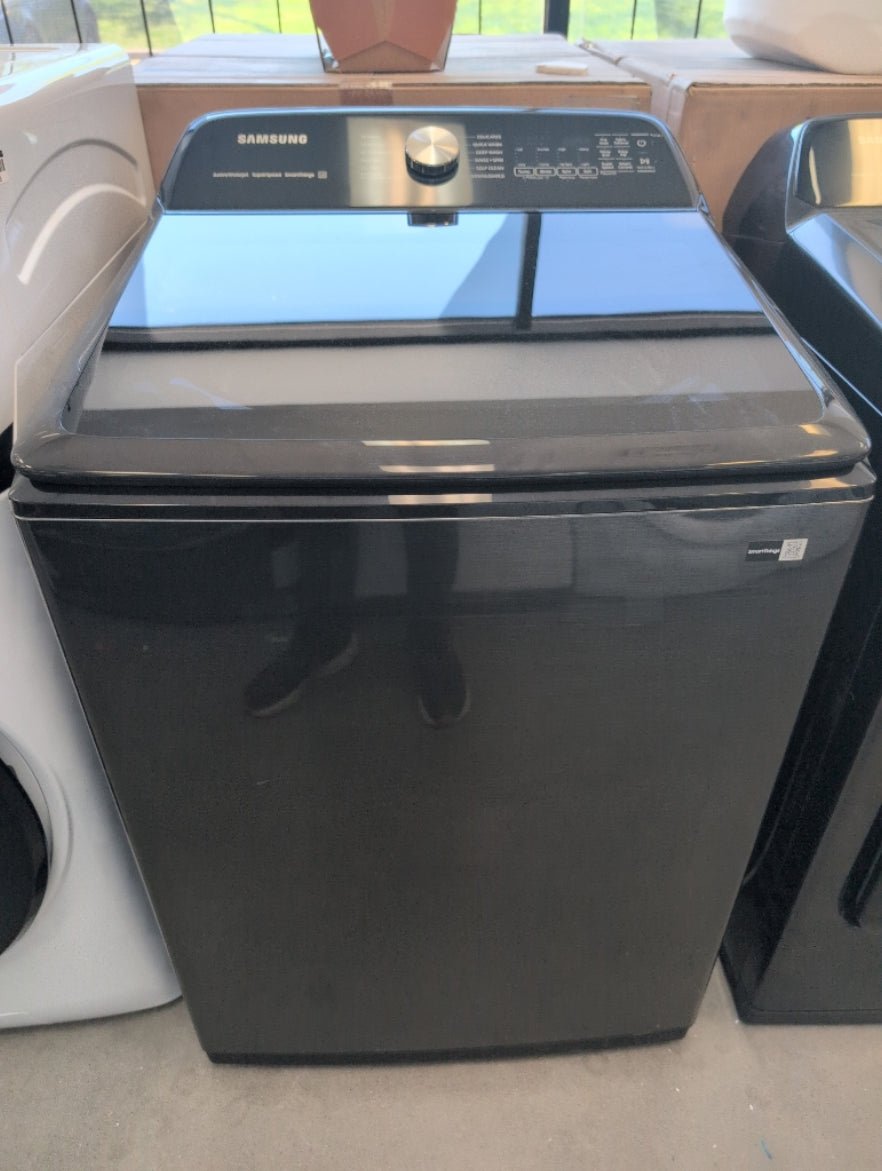 WA52DG5500AV - WASHERS - Samsung - Top Loading - Black - Open Box - BonPrix Électroménagers