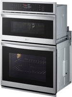 WCEP6423F - WALL OVENS - LG - Double Oven - Stainless Steel - Open Box - BonPrix Électroménagers
