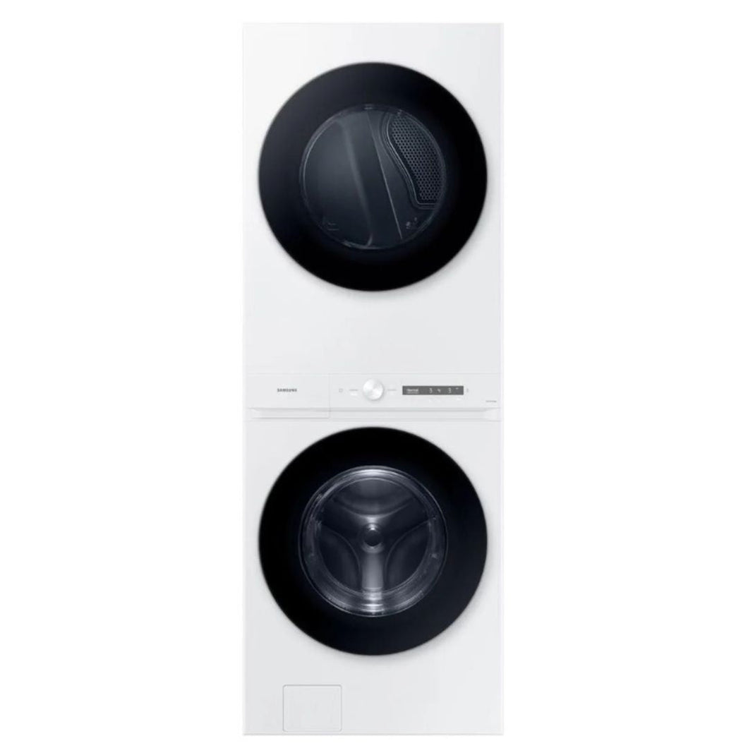 WH46DBH100EW - LAUNDRY CENTERS - Samsung - Stacked Washer/Dryer - Electric - White - Open Box - BonPrix Électroménagers