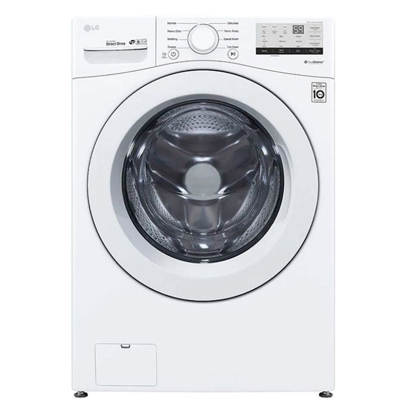WM3400CW - WASHERS - LG - Front Load - White - Open Box - BonPrix Électroménagers