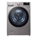 WM3850HVA - WASHERS - LG - Front Load - Silver - Open Box - BonPrix Électroménagers