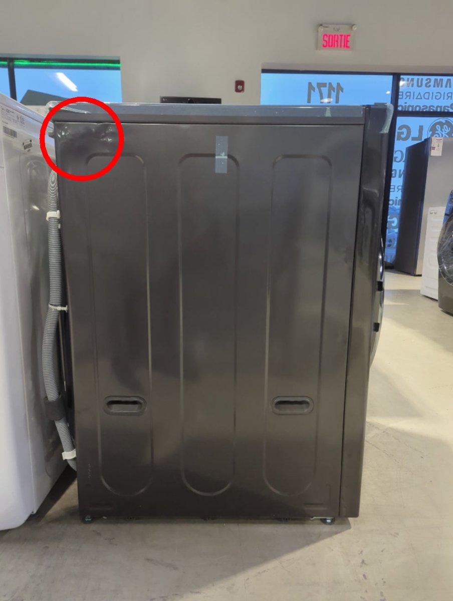 WM6998HBA - LAUNDRY CENTERS - LG - All - In - One - Electric - Black Stainless Steel - Open Box - BonPrix Électroménagers