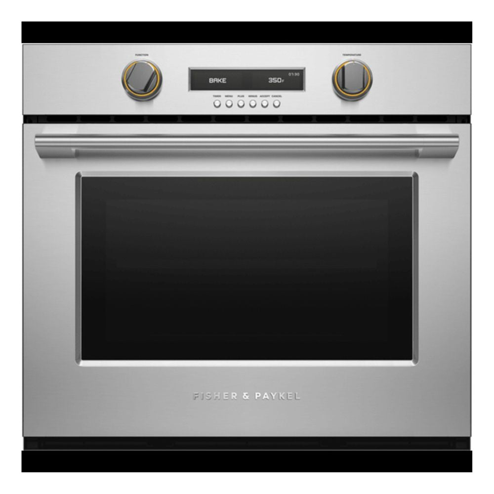 WOSV3 - 30 - WALL OVENS - Fisher & Paykel - Single Oven - Stainless Steel - Open Box - BonPrix Électroménagers