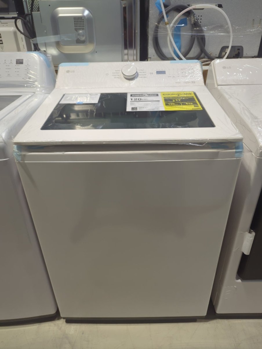 WT8205CW - WASHERS - LG - Top Loading - White - Open Box - BonPrix Électroménagers
