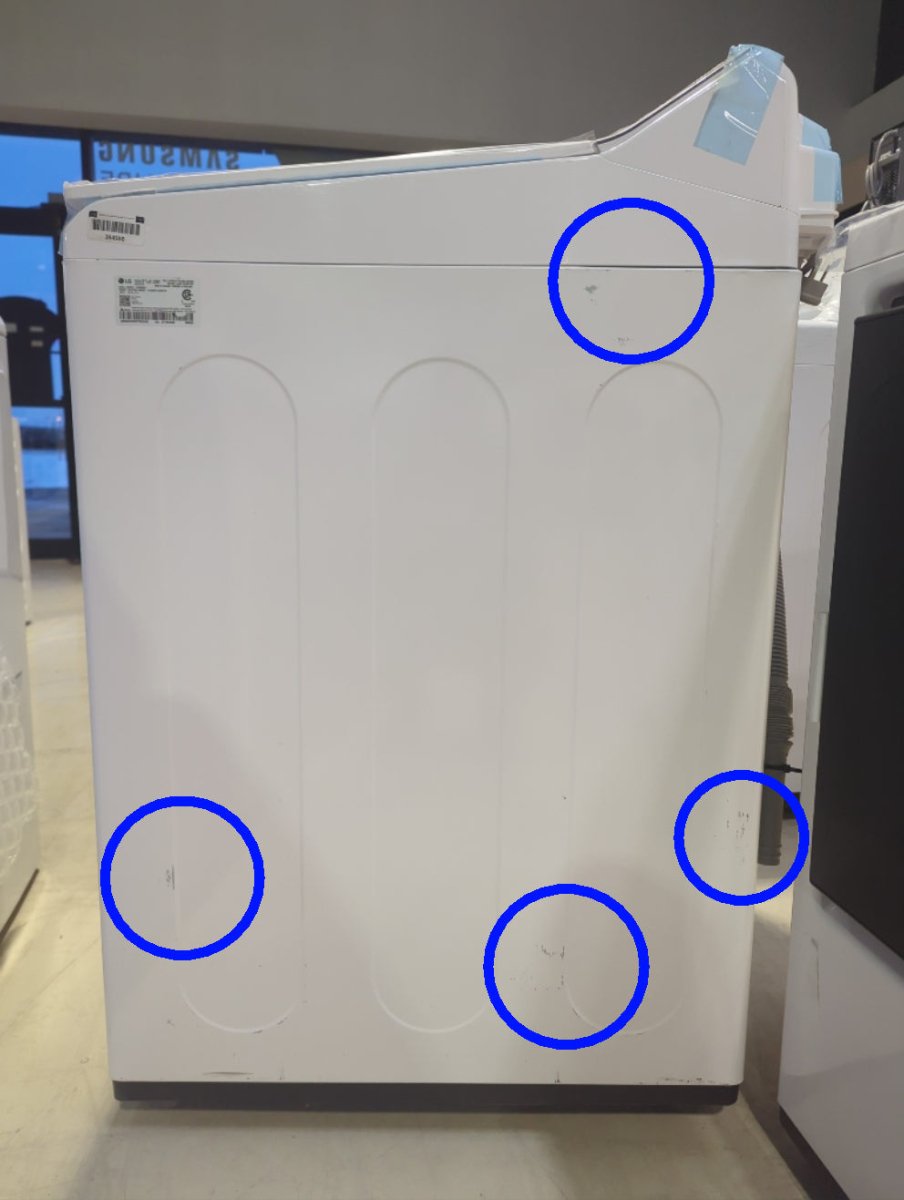 WT8205CW - WASHERS - LG - Top Loading - White - Open Box - BonPrix Électroménagers