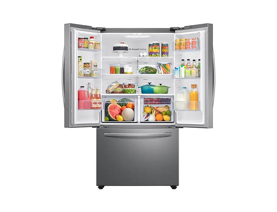 RF28T5A01SR - REFRIGERATORS - Samsung - French 3-Door - Stainless Steel - Open Box - REFRIGERATORS - BonPrix Électroménagers