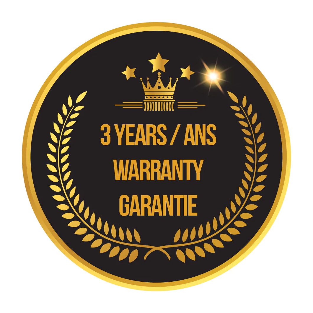 Warranty for 3 years -  - BonPrix Électroménagers