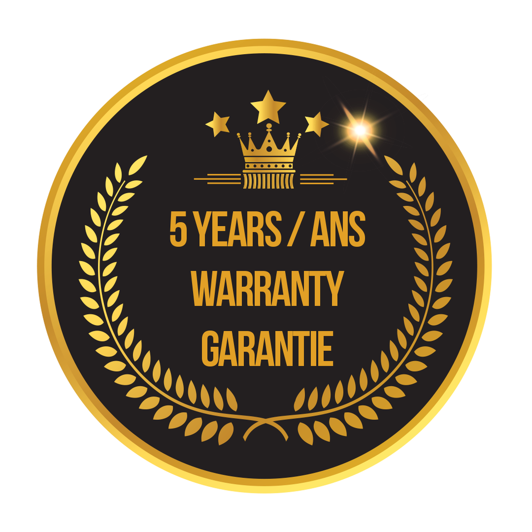 Warranty for 5 years -  - BonPrix Électroménagers