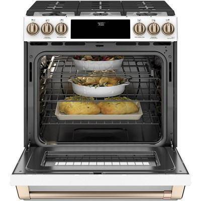 CC2S900P4MW2 - RANGES - Café - Gas - White - Open Box - BonPrix Électroménagers