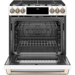 CC2S900P4MW2 - RANGES - Café - Gas - White - Open Box - BonPrix Électroménagers