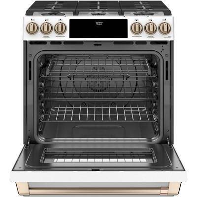 CC2S900P4MW2 - RANGES - Café - Gas - White - Open Box - BonPrix Électroménagers