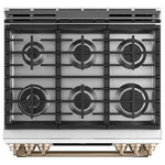 CC2S900P4MW2 - RANGES - Café - Gas - White - Open Box - BonPrix Électroménagers