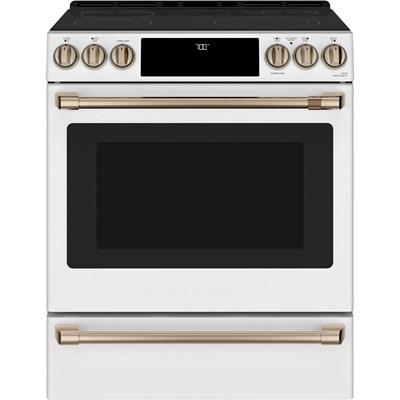 CCES700P4MW2 - RANGES - Café - Electric - White - Open Box - BonPrix Électroménagers