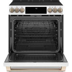 CCES700P4MW2 - RANGES - Café - Electric - White - Open Box - BonPrix Électroménagers