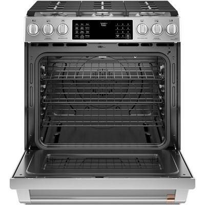 CCGS700P2MS1 - RANGES - Café - Gas - Stainless Steel - Open Box - BonPrix Électroménagers