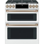CCGS750P4MW2 - RANGES - Café - Gas - White - Open Box - BonPrix Électroménagers