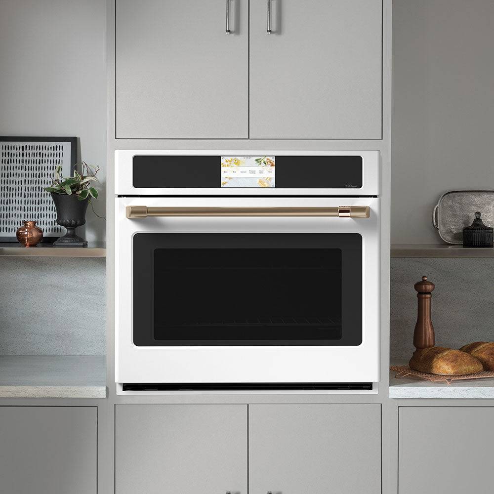 CTS90DP4NW2 - WALL OVENS - Café - Single Oven - Stainless Steel - Open Box - BonPrix Électroménagers