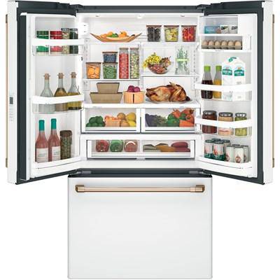CWE23SP4MW2 - REFRIGERATORS - Café - French 3 - Door - White - Open Box - BonPrix Électroménagers