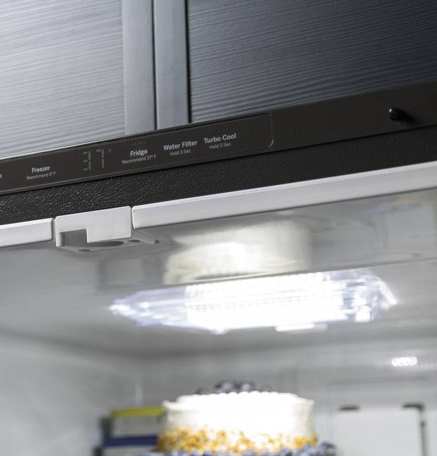 GDE25EYKFS - REFRIGERATORS - GE - Bottom Freezer - Stainless Steel - Open Box - REFRIGERATORS - BonPrix Électroménagers
