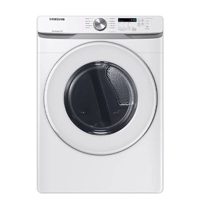 DVE45T6005W - DRYERS - Samsung - Electric - White - Open Box - DRYERS - BonPrix Électroménagers