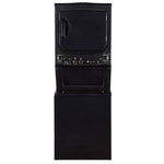 GUD37ESMMDG - LAUNDRY CENTERS - GE - Stacked Washer/Dryer - Electric - Grey - Open Box - BonPrix Électroménagers