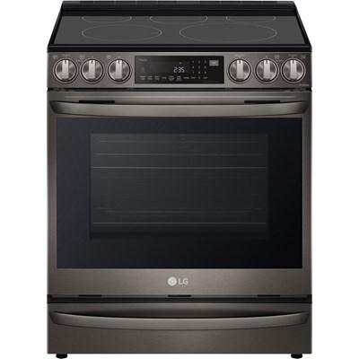 LSEL6337D - RANGES - LG - Electric - Black Stainless - Open Box - RANGES - BonPrix Électroménagers