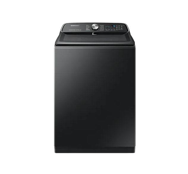 WA52B7650AV - WASHERS - Samsung - Top Loading - Black Stainless - Open Box - WASHERS - BonPrix Électroménagers