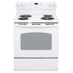 JCBP240DMWW - RANGES - GE - Electric - White - Open Box - BonPrix Électroménagers