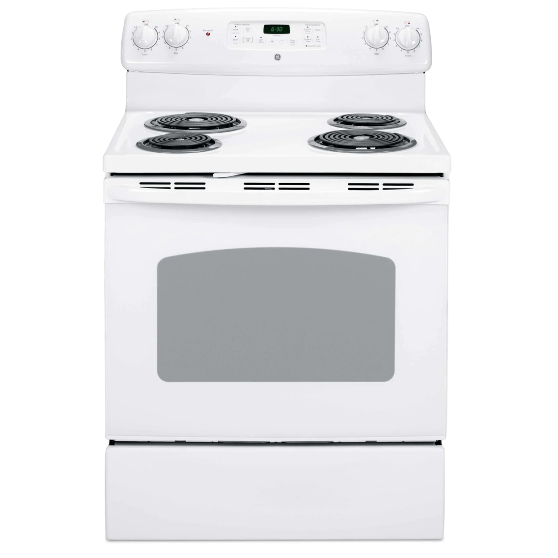 JCBP240DMWW - RANGES - GE - Electric - White - Open Box - BonPrix Électroménagers