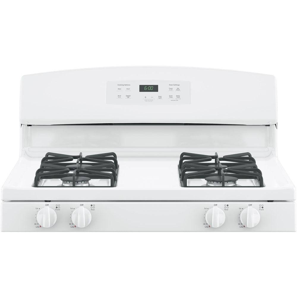 JCGBS60DEKWW - RANGES - GE - Gas - White - Open Box - BonPrix Électroménagers
