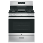 JCGBS66SEKSS - RANGES - GE - Gas - Stainless Steel - Open Box - BonPrix Électroménagers