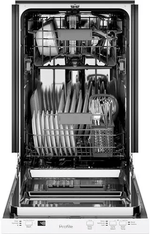 PDT145SGLWW - DISHWASHERS - GE Profile - Top Controls - White - Open Box - BonPrix Électroménagers