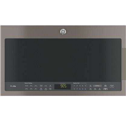 PVM2188SLJC - MICROWAVES OVENS - GE Profile - Over - The - Range - Slate Grey - Open Box - BonPrix Électroménagers