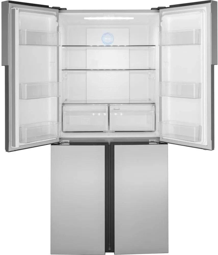 QHE16HYPFS - REFRIGERATORS - Haier - French 4 - Door - Stainless Steel - Open Box - BonPrix Électroménagers